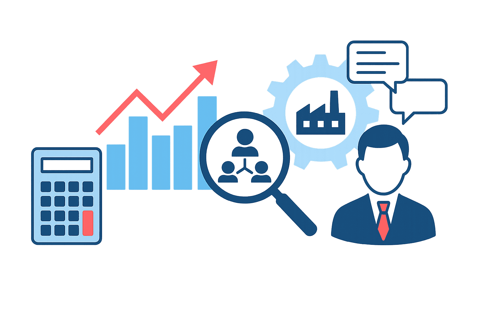 اهمیت حسابداری مدیریت و حسابداری صنعتی در بهبود عملکرد سازمان‌ها